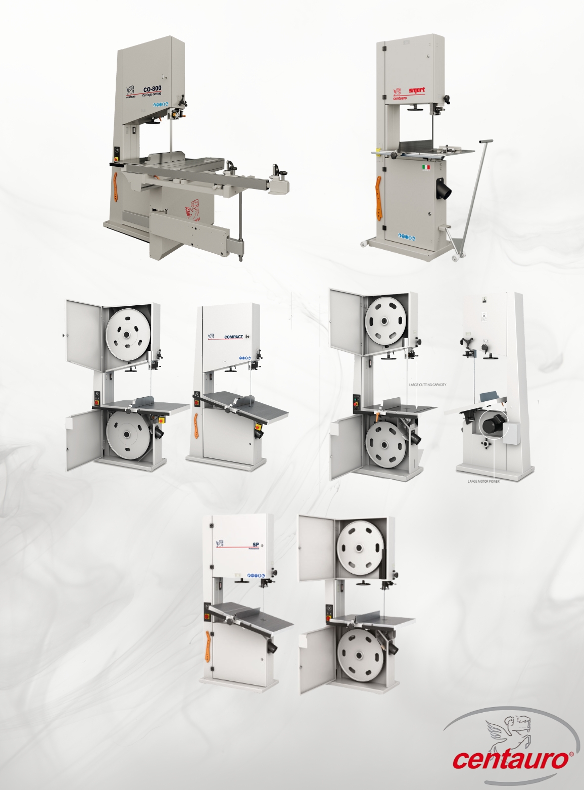 Szalagfűrész gépek (CENTAURO)